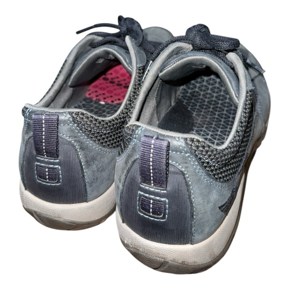 Dansko Athletic Shoes Gray and Black with Breathable Mesh - Picture 4 of 6